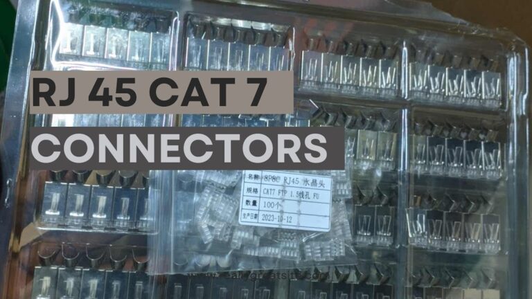 5 Benefits Of Using RJ 45 Cat 7 Connectors